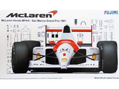McLaren Honda MP4/6 San Marino GP 1991 - image 1