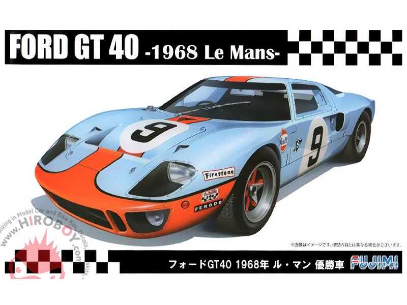 Ford GT40 `68 LeMans Win. - image 1