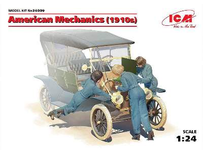 American mechanics 1910s - 3 figures - image 1