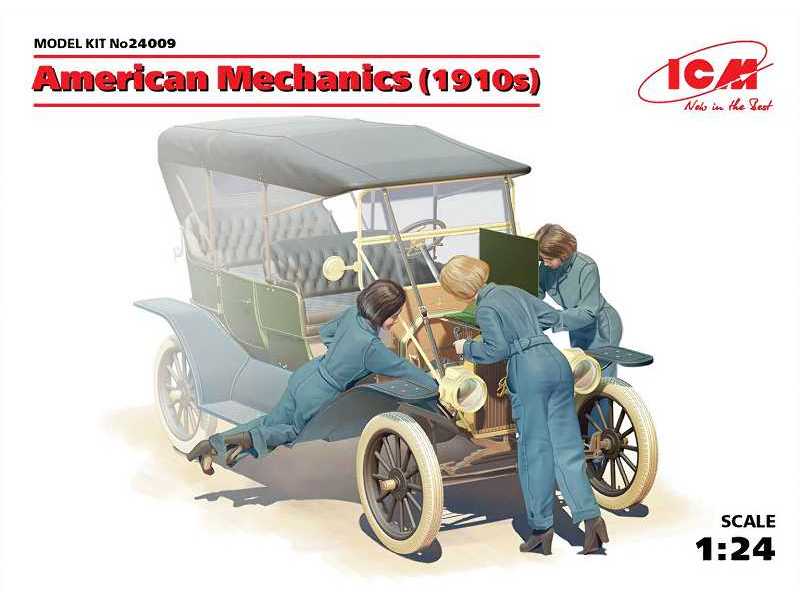 American mechanics 1910s - 3 figures - image 1