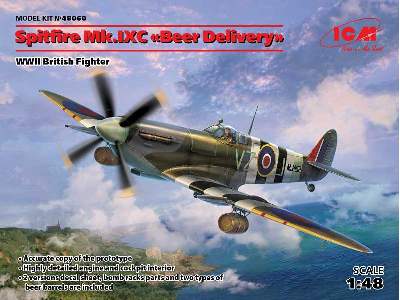 Spitfire Mk.IXC Beer Delivery - WWII British Fighter - image 1