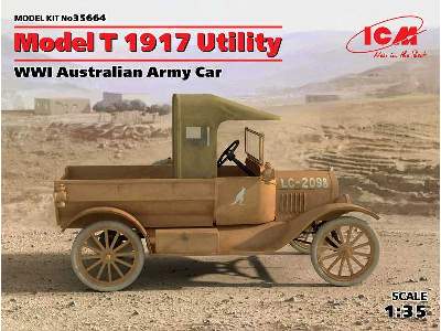 Ford Model T 1917 Utility, WWI Australian Army Car - image 1