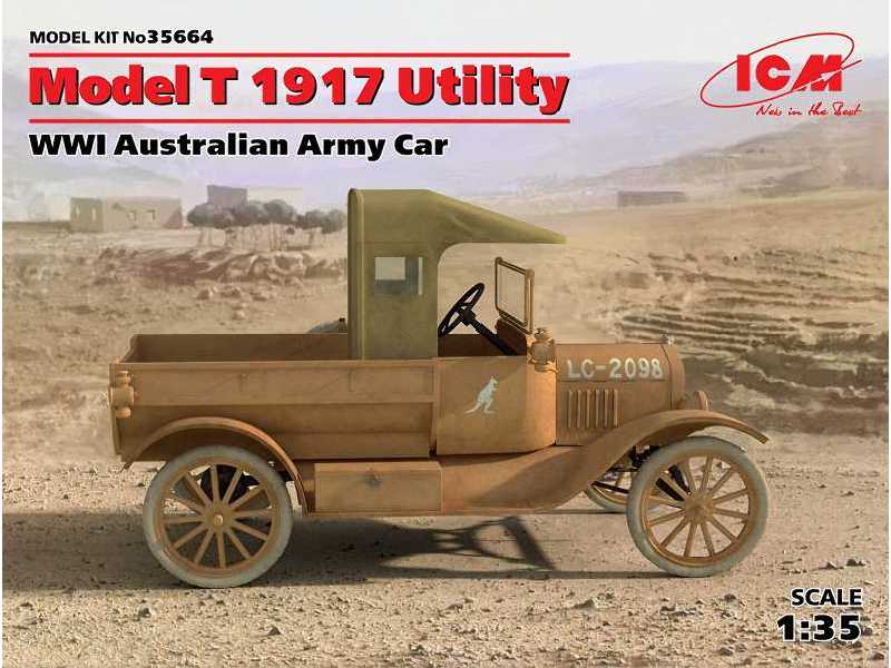 Ford Model T 1917 Utility, WWI Australian Army Car - image 1
