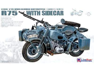 WWII German BMW R75 with Sidecar - image 1