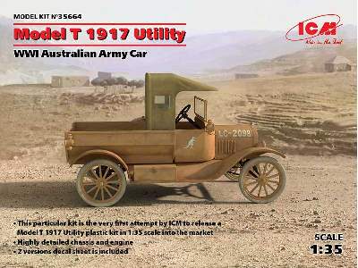 Ford Model T 1917 Utility, WWI Australian Army Car - image 8