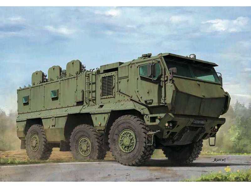 Russian MRAP KAMAZ-63968 Typhoon-K with cab & cabin interior - image 1