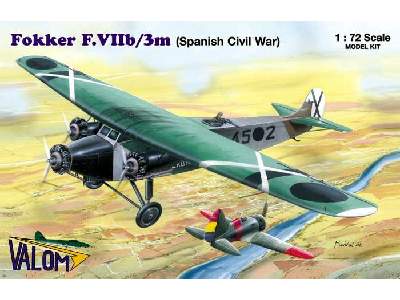 Fokker F.VIIb/3m - Spanish Civil War - image 1