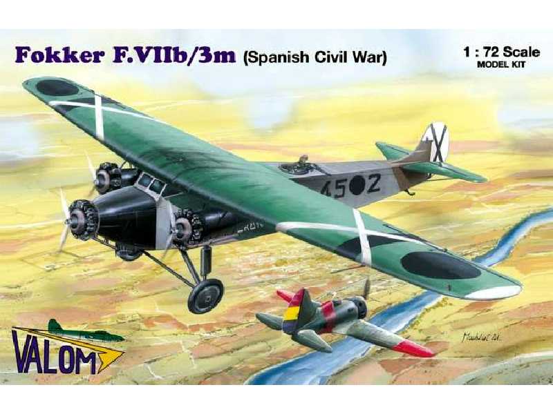 Fokker F.VIIb/3m - Spanish Civil War - image 1