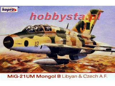 MiG-21UM Mongol B Libyan & Czech A.F. - image 1