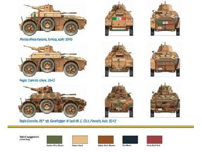 Autoblinda AB 41 -  Italian armored car  - image 2