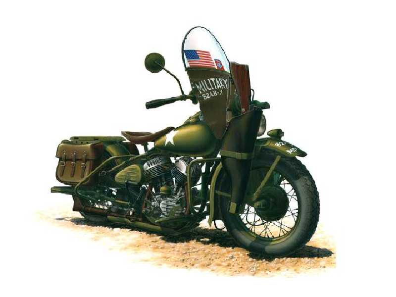 Harley Davidson WLA motorcycle - image 1