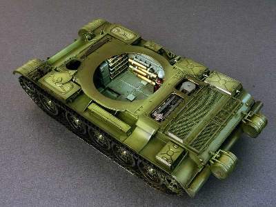 T-54-3 Soviet Medium Tank model 1951 - Interior kit - image 148