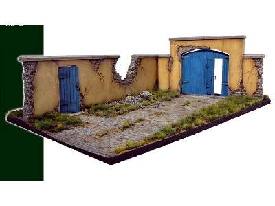 Diorama with Farm Wall - image 1