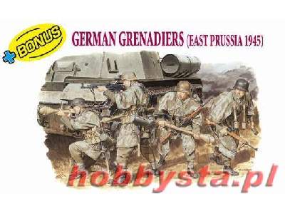 Sd.Kfz. 166 Late Production Brummbar + figures German Grenadiers - image 2
