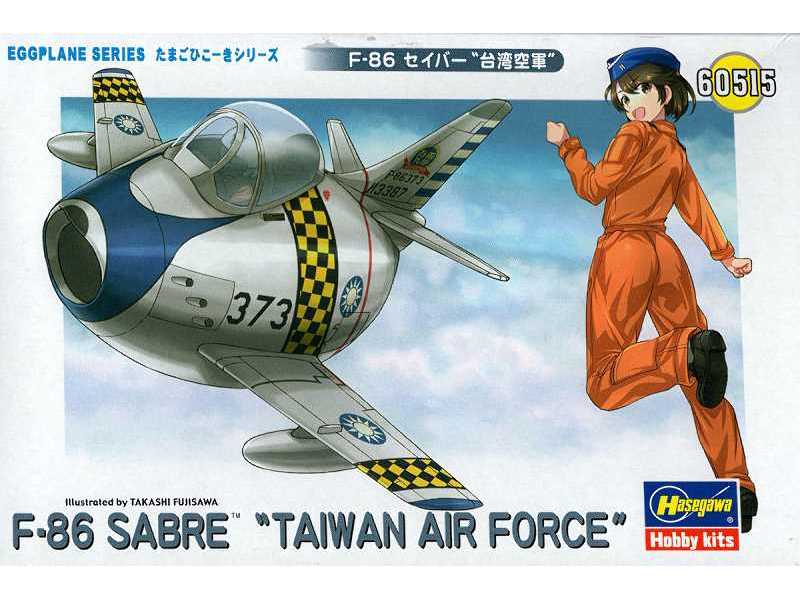 Egg Plane F-86 Sabre Taiwan Air Force Limited Edition - image 1