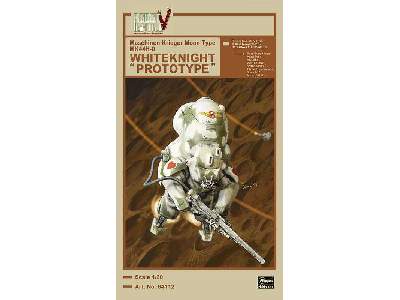 Robot Battle V (Five) Maschinen Krieger Moon Type Mk44h-0 Whitek - image 1