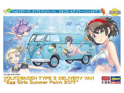 Volkswagen Type 2 Delivery Van Egg Girl Summer Paint 2017 - image 1
