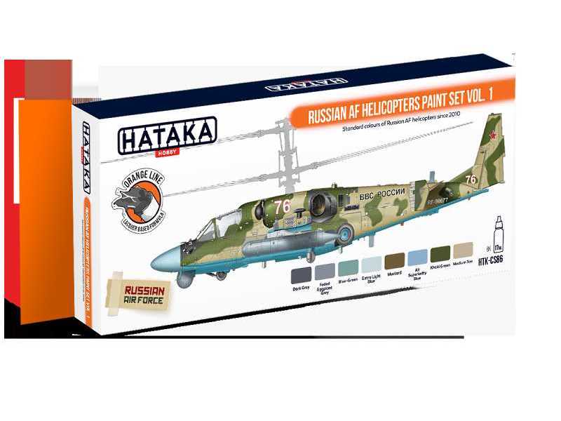 Russian Af Helicopters Paint Set Vol.1 - image 1