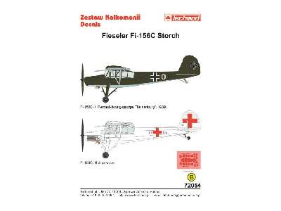 Decals - Fieseler Fi 156C Storch - 1939 - image 2