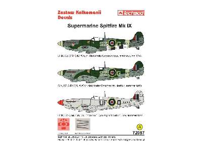 Decals - Supermarine Spitfire IX - image 2