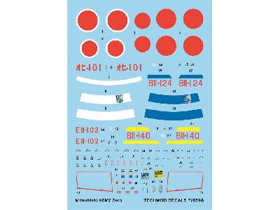 Decals - Mitsubishi A6M2 Zero - image 1