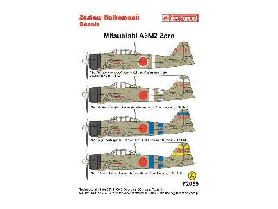 Decals - Mitsubishi A6M2 Zero - image 2