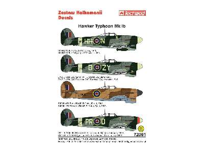 Decals - Hawker Typhoon Ib - image 2