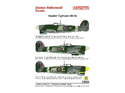 Decals - Hawker Typhoon Ib - set 2 - image 2