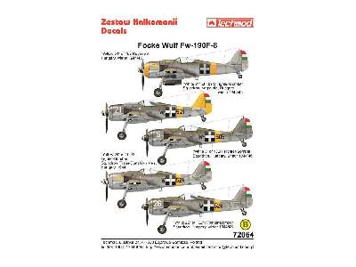 Decals - Focke-Wulf Fw 190F-8 - image 2