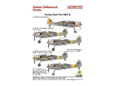 Decals - Focke-Wulf Fw 190F-8 -set 2 - image 2