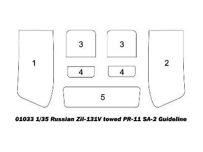 Russian Zil-131V towed PR-11 SA-2 Guideline - image 4