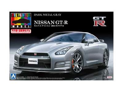 Nissan Gt-r R35 2014 Dark Metal Gray - image 1