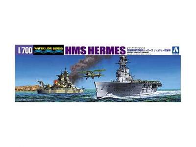 Hms Hermes British AircRAFt Carrier Attacks Richelieu - image 1