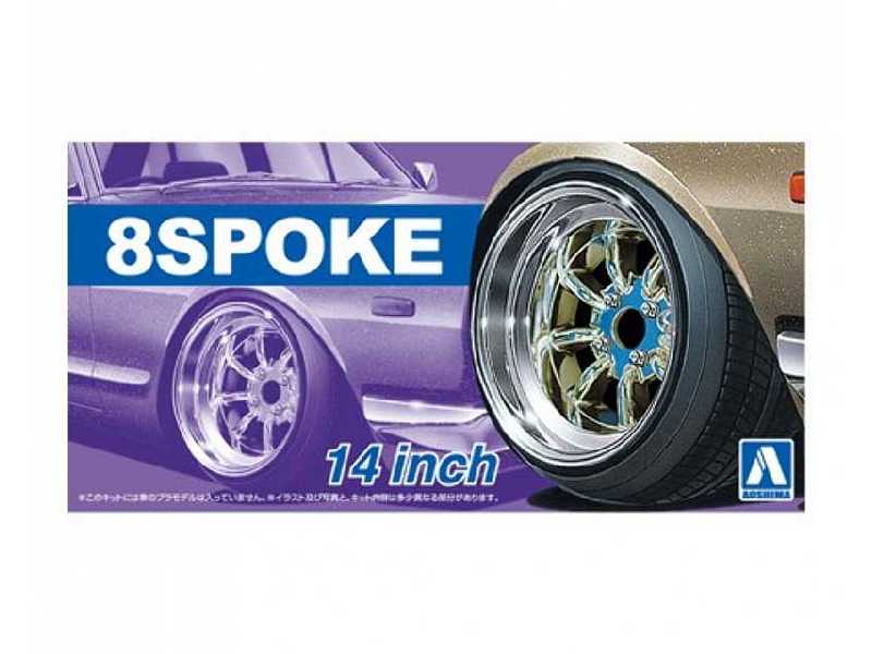 Rims + Opony 8spoke 14inch - image 1