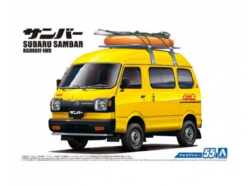 Tt1 Subaru Sambar Hight-roof 4wd '80 - image 1 Tt1 Subaru Sambar Hight-roof 4wd '80 - image 1