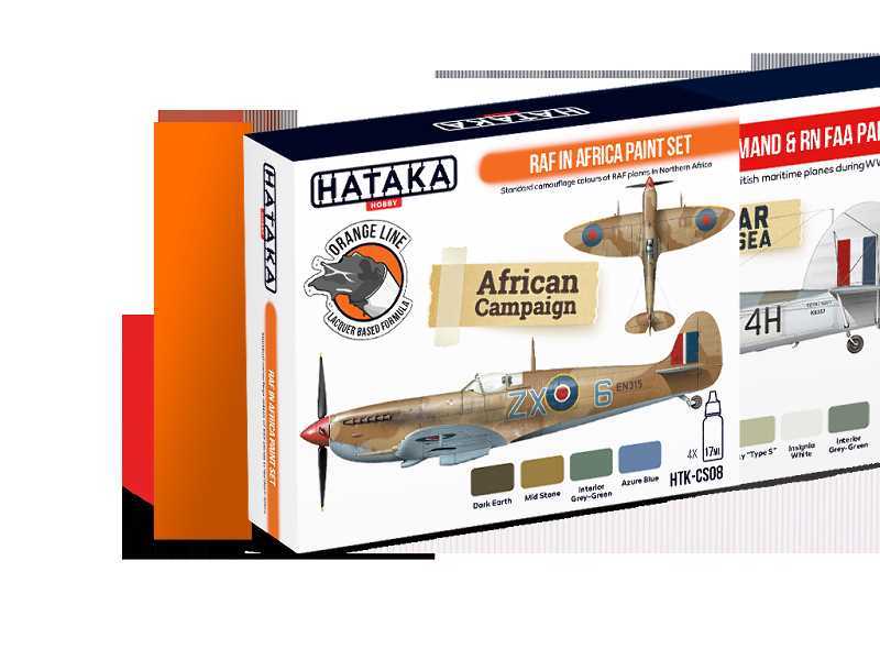 HTK-CS08 RAF In Africa Paint Set - image 1