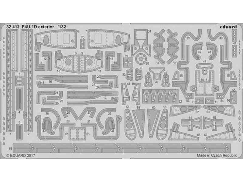 F4U-1D exterior 1/32 - Tamiya - image 1