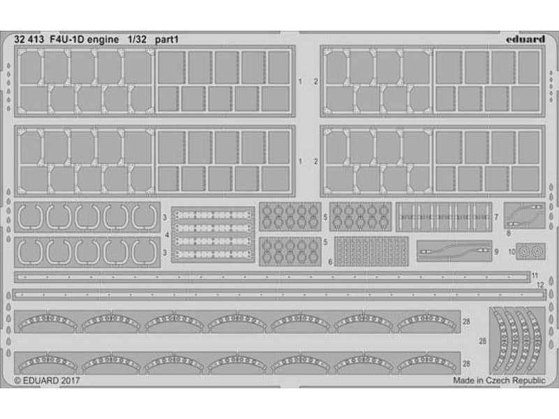 F4U-1D engine 1/32 - Tamiya - image 1