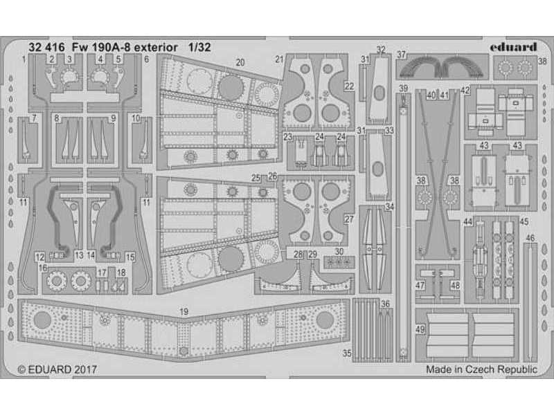 Fw 190A-8 exterior 1/32 - Revell - image 1