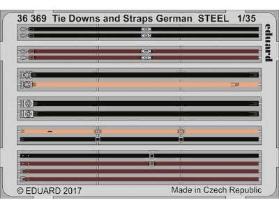 Tie Downs and Straps German STEEL 1/35 - image 1