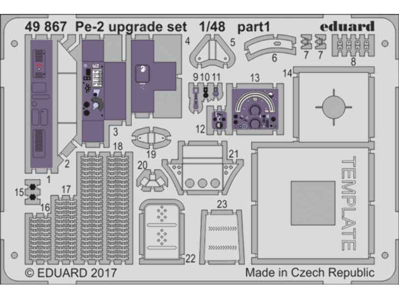 Pe-2 upgrade set 1/48 - Eduard - image 1