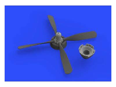 P-51D Hamilton Standard uncuffed propeller 1/48 - Airfix - image 7