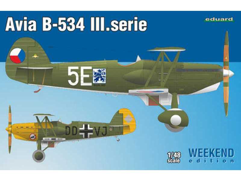 Avia B-534 III. serie 1/48 - image 1