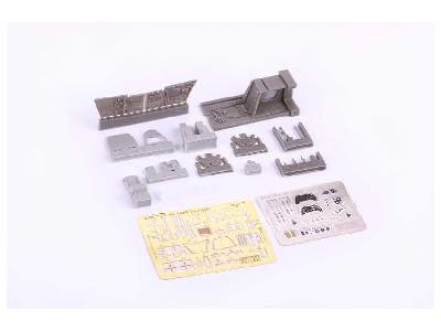 Bf 109F w/  early seat essential 1/48 - Eduard - image 4