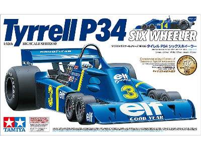 Tyrrell P34 Six Wheeler - w/Photo Etched Parts - image 2