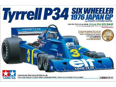 Tyrrell P34 Six Wheeler 1976 Japan GP w/PE parts - image 7