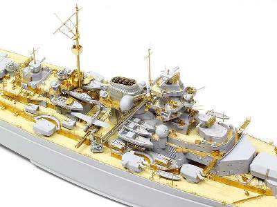 Bismarck 1941 Detail Up Set - Photo Etched Parts - image 5