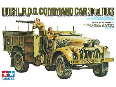 British L.R.D.G. Command Car 30cwt Truck - image 2