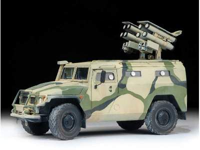 GAZ 233014 Tiger with AT missile system Kornet D - image 6