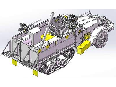 IDF M3 Halftrack Mortar Carrier - image 2